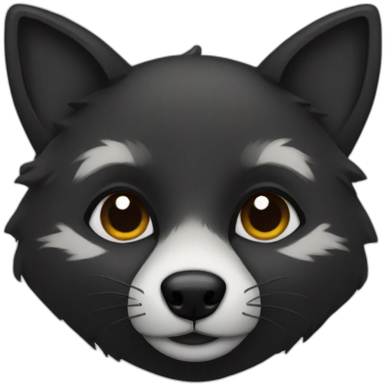 black fox emoji