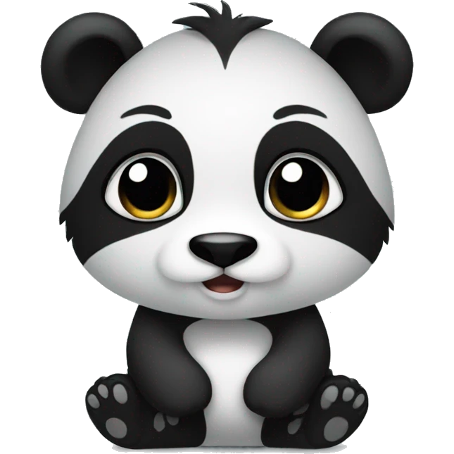 Panda swety emoji