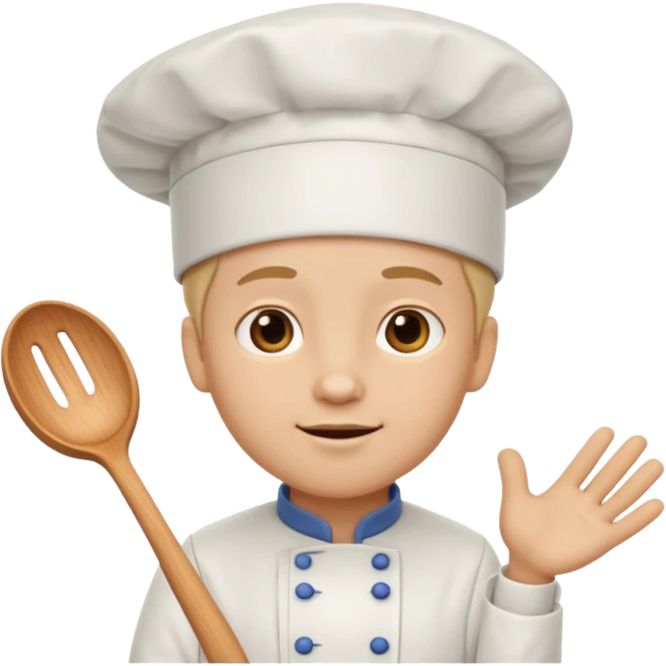 not human funny character with cook hat  emoji
