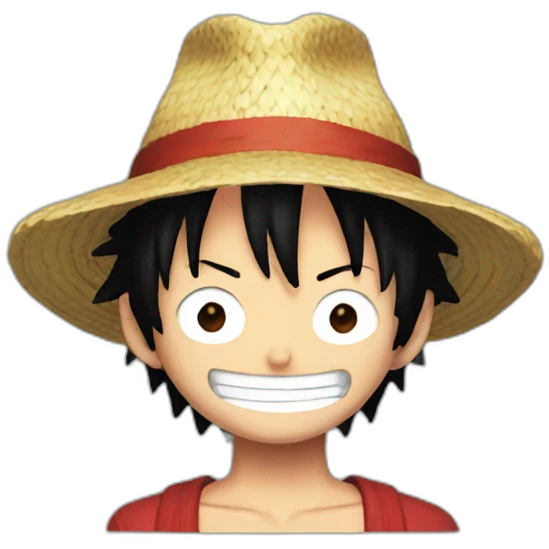 Luffy emoji