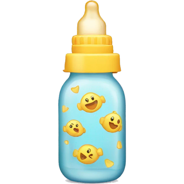 baby bottle emoji