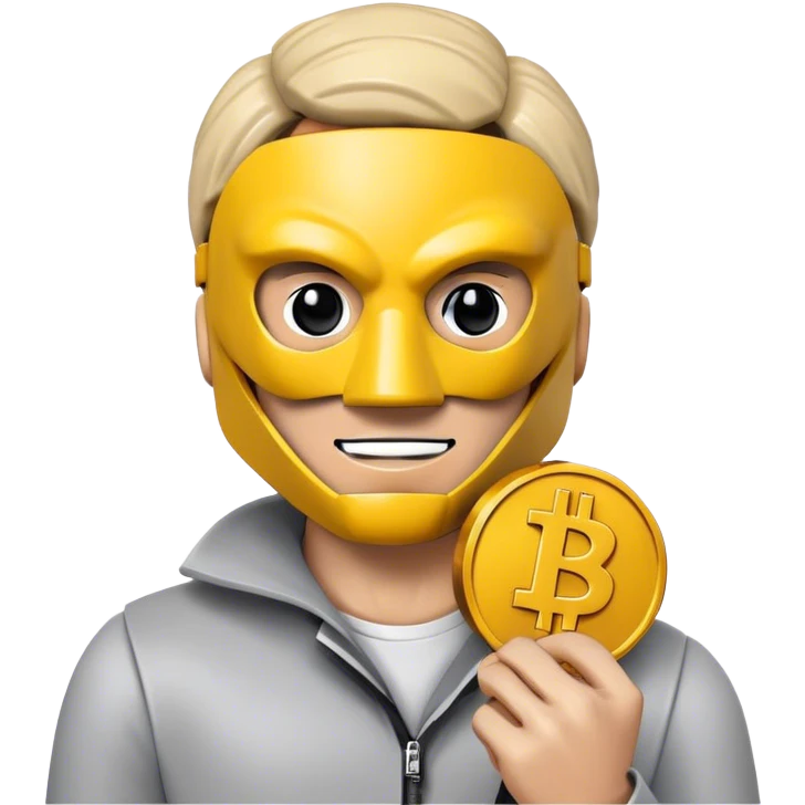 hackeur lego homme bitcoin emoji