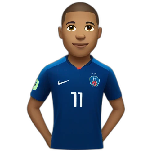 Kylian Mbappe emoji