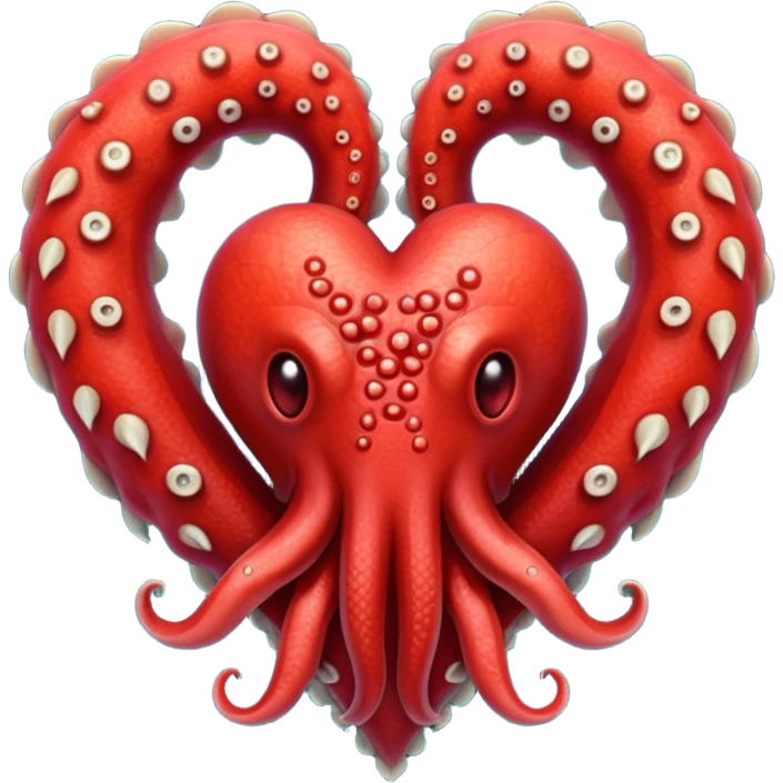 kraken-themed heart emoji