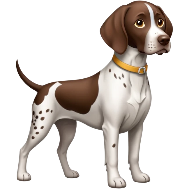 German shorthaired pointer emoji