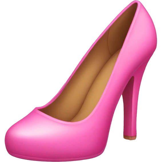 Pink shoes  emoji