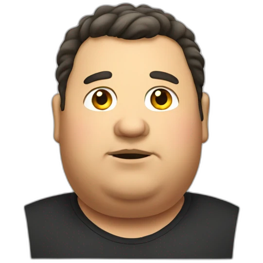 fat man emoji
