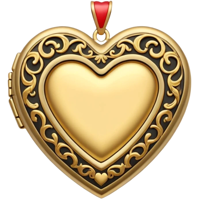 locket heart emoji