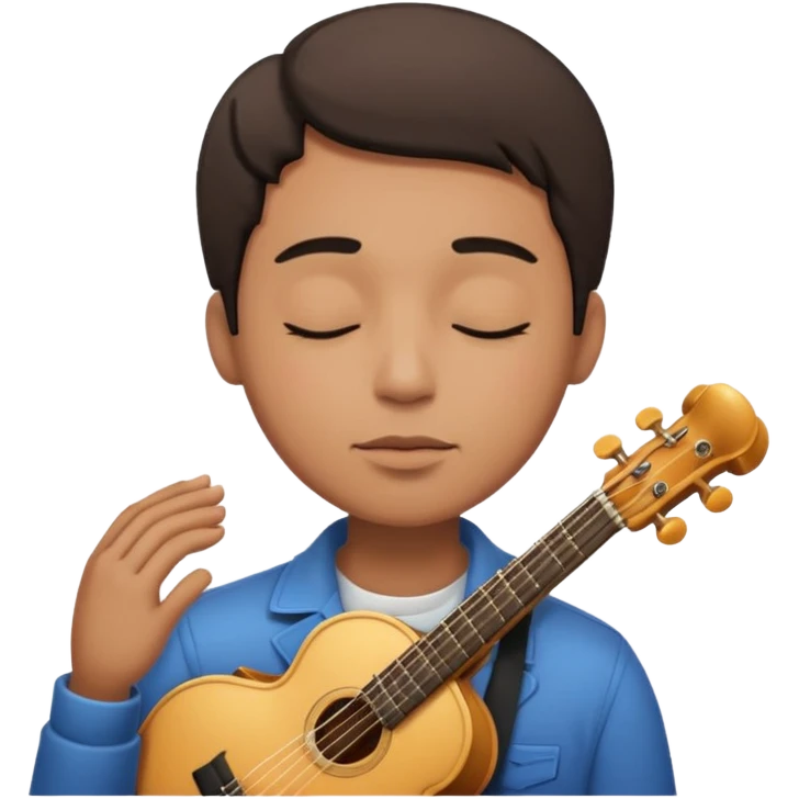 musician head emoji