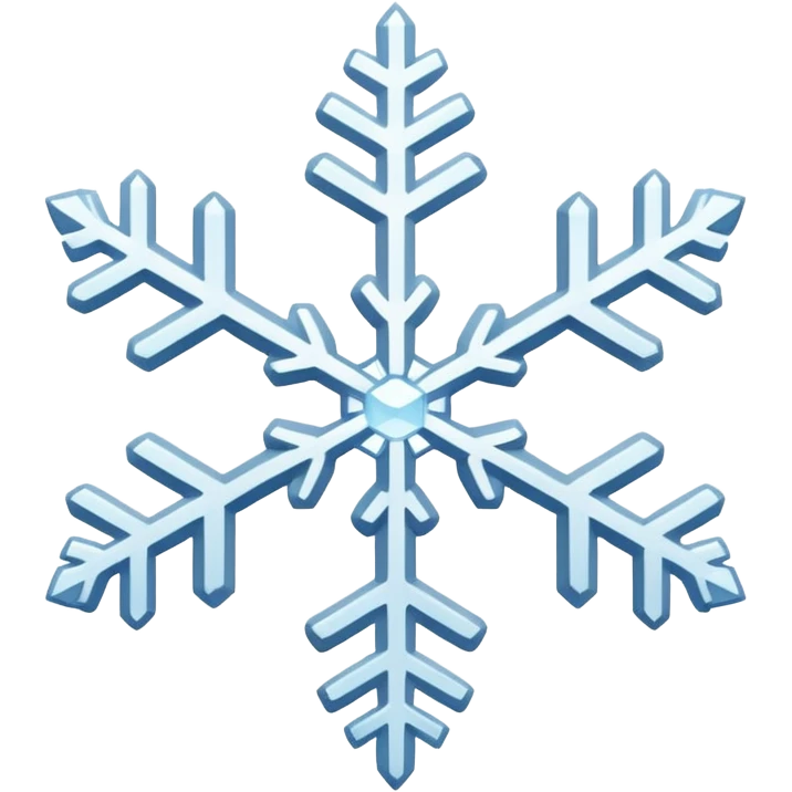 snowflake emoji