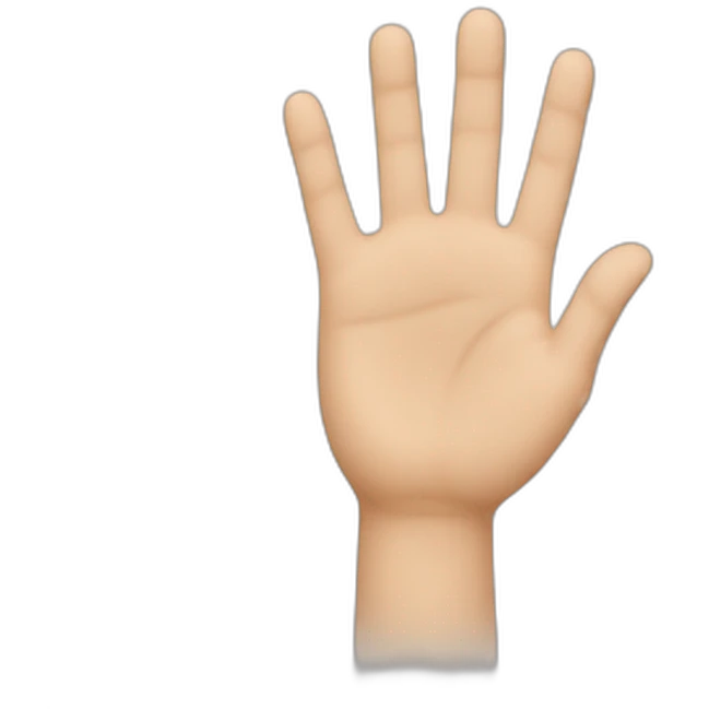 Cœur avec les mains emoji