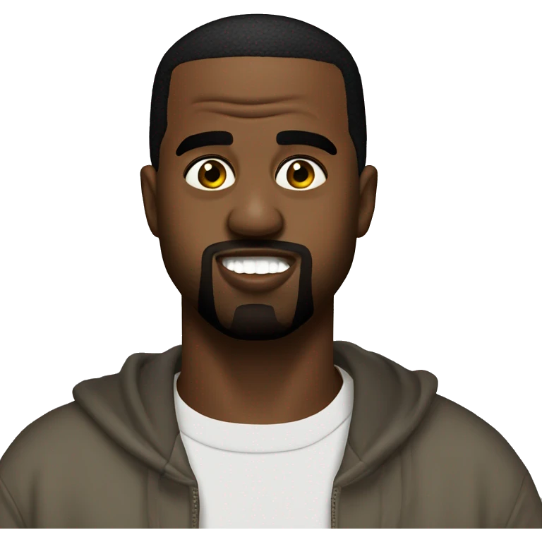 kanye west drooling emoji