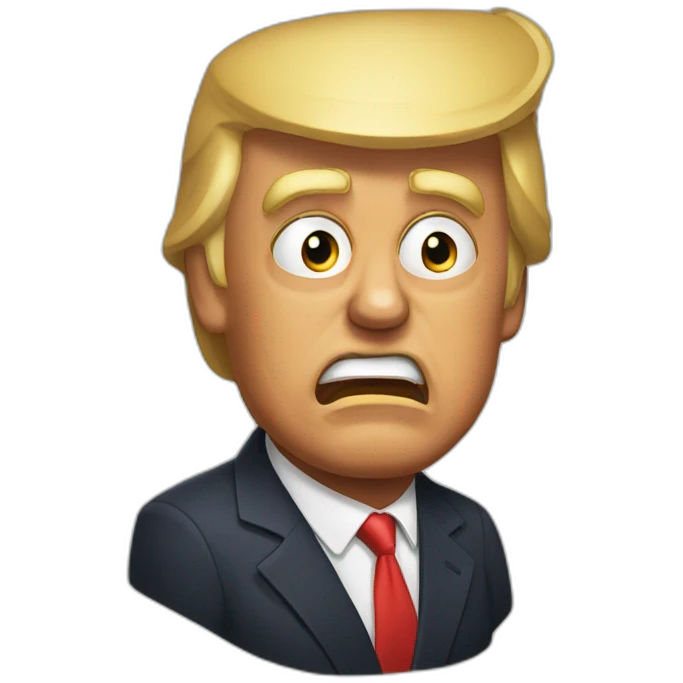 Donald Trump ungry emoji