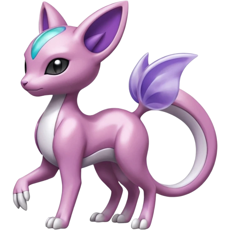 Meloetta-Mewtwo-Delcatty-Palkia-Pokémon-Fakémon-fusion-hybrid-creature emoji