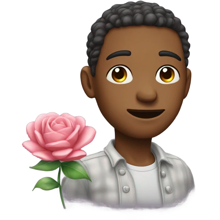 Guy in love  emoji