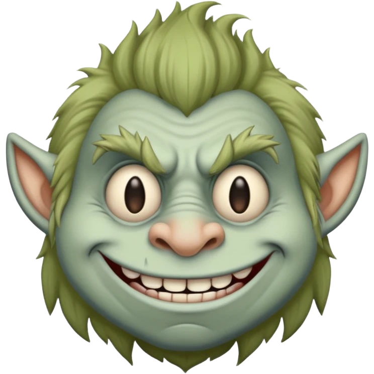 Troll face emoji