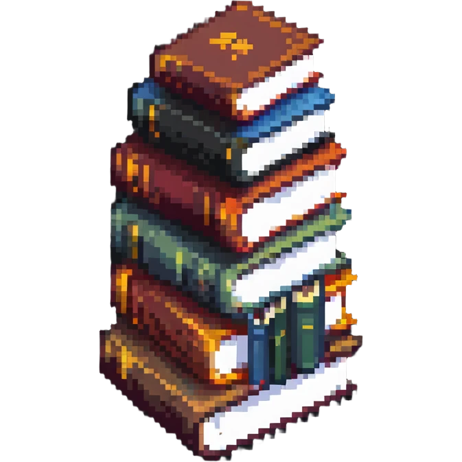stack of books for students emoji