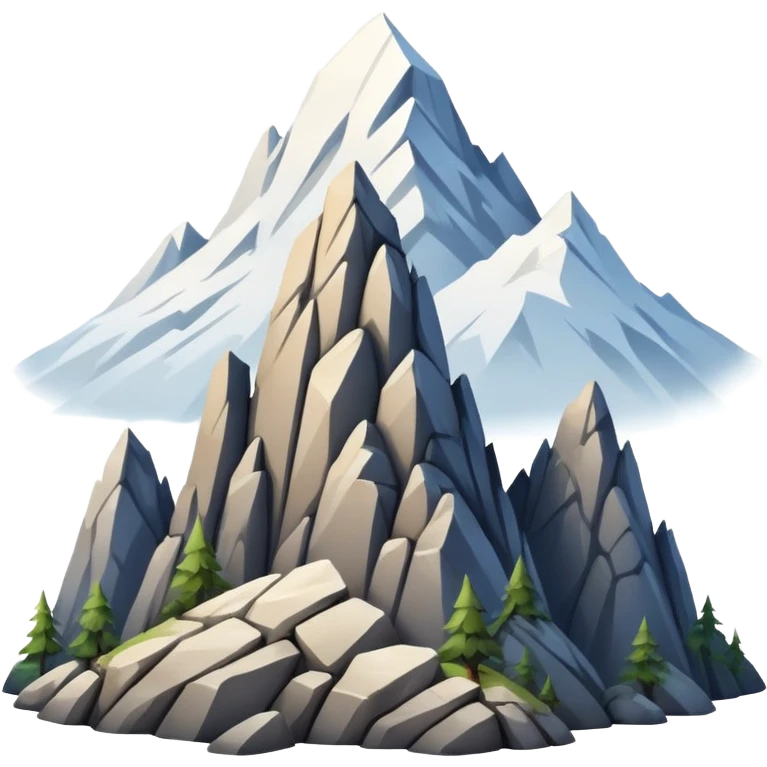 Mountain emoji