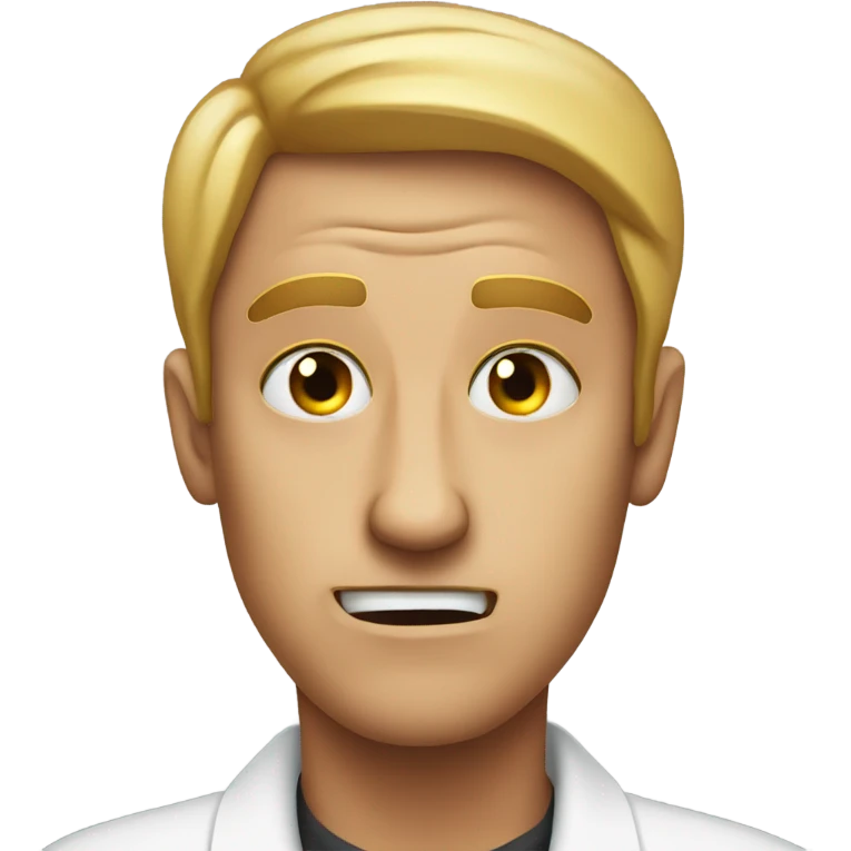 Sarcastic eye roll emoji