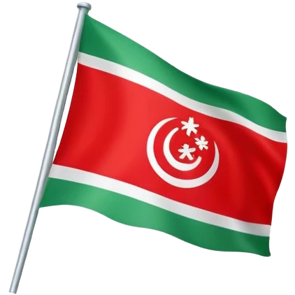 Flag Republic of Ingushetia  emoji