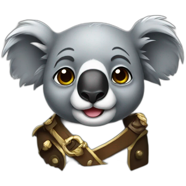 Pirate Koala  emoji