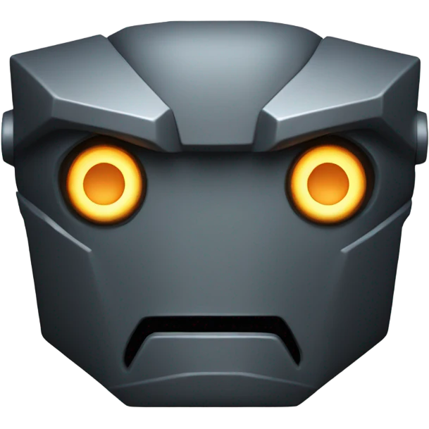 dark iron furnace robot head emoji