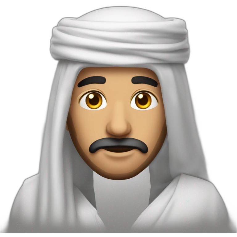 homme tres gros arabe emoji