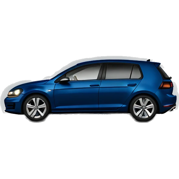 volkswagen golf 5 shadow blue LED lights emoji