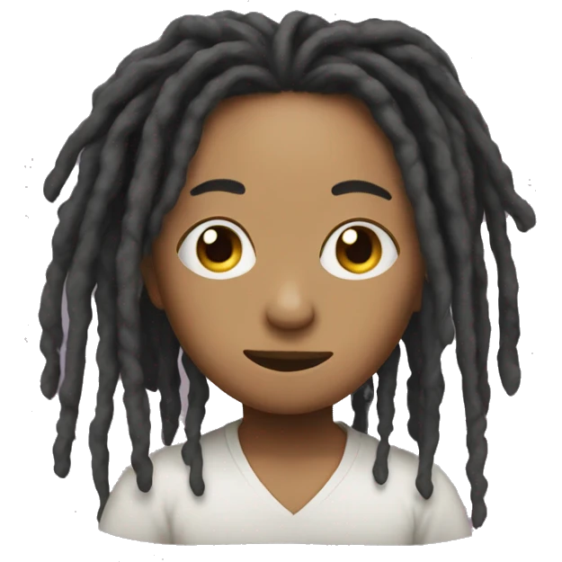 Momo with dreads emoji