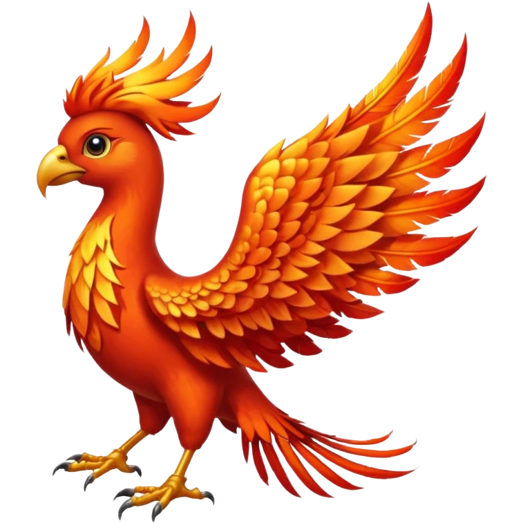 Fire phoenix emoji