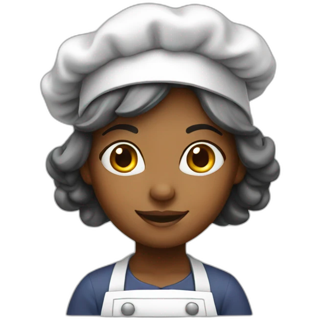 cook girl emoji