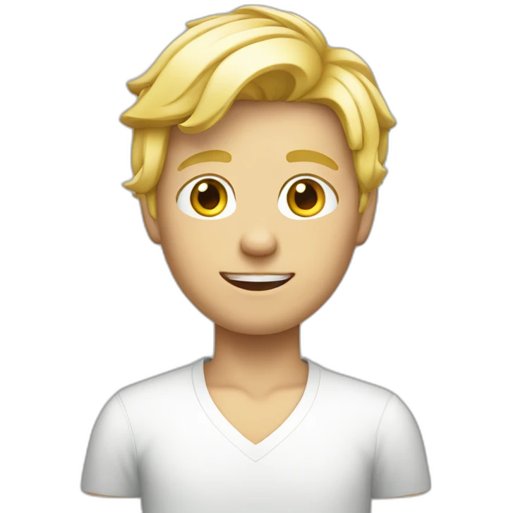 blond-boy-pc-working emoji