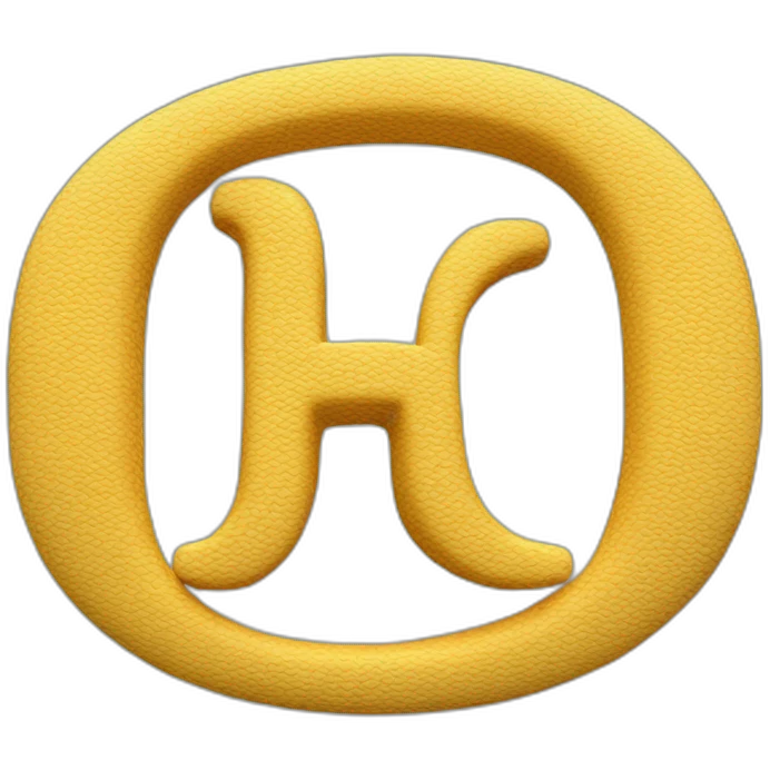 The letter J in 3D  emoji