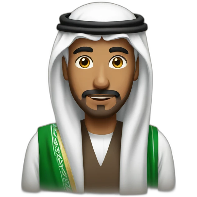 Saudi man emoji