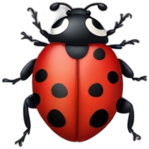 Lady bug emoji