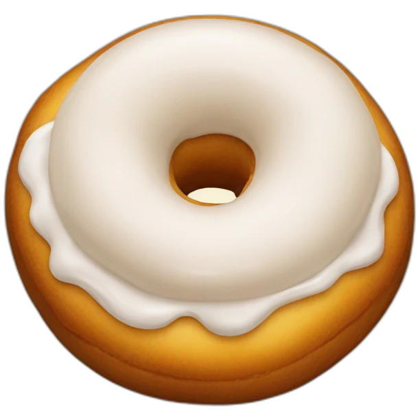Bolo de donnut emoji