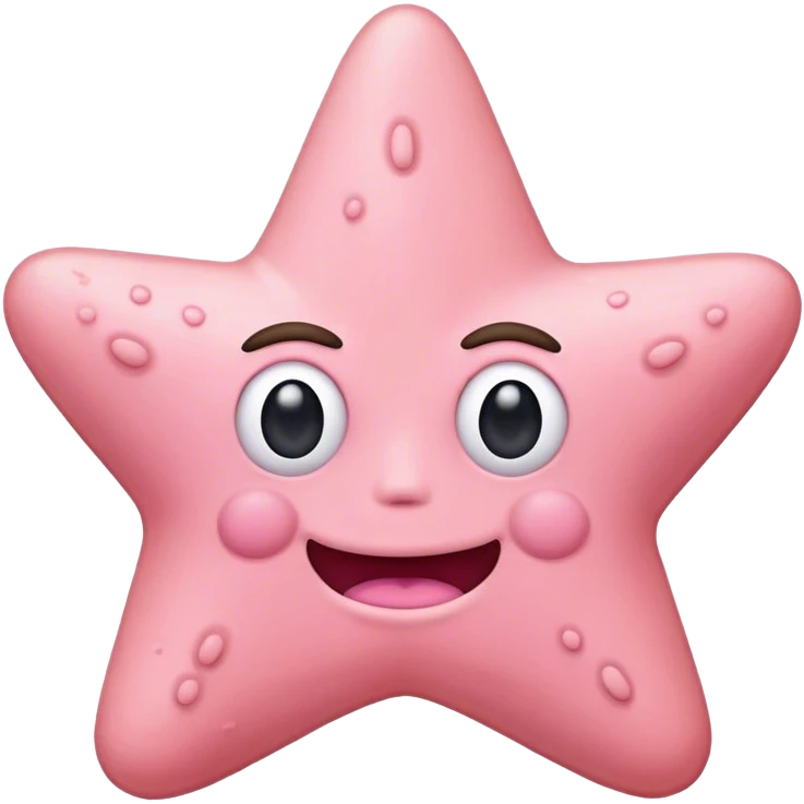 Patrick star emoji