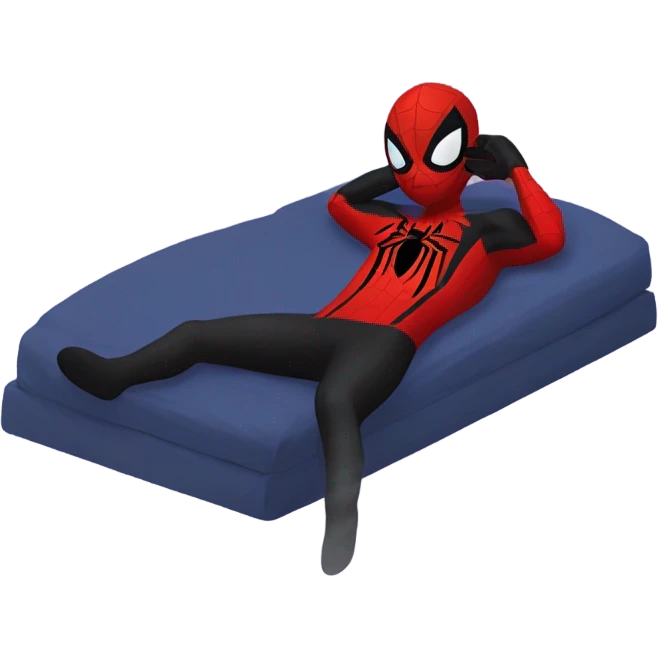 Miles spider man sleepimg emoji