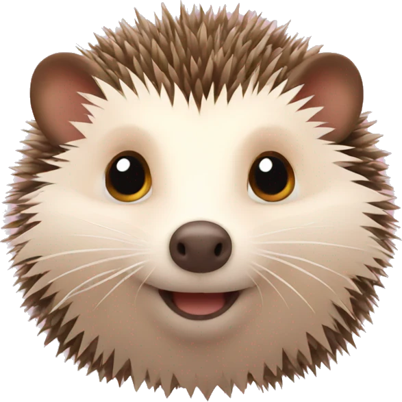 hedgehog emoji
