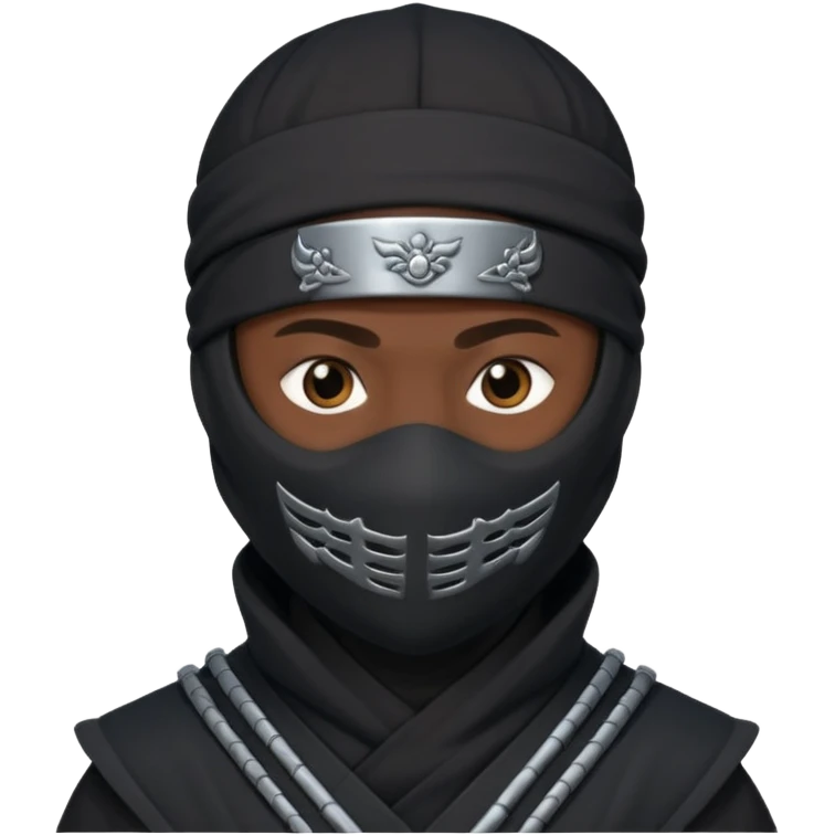 This 🥷🏻 for this 🫅🏽 emoji