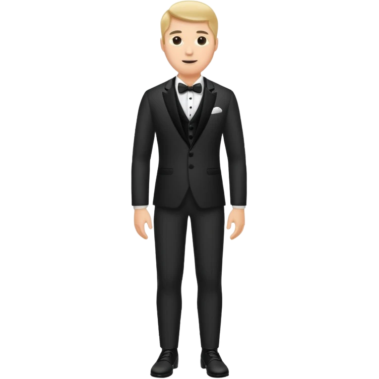 groom standing on foot emoji