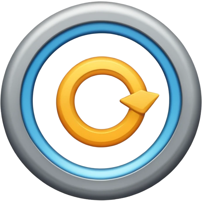 mac os single circled arrow emoji