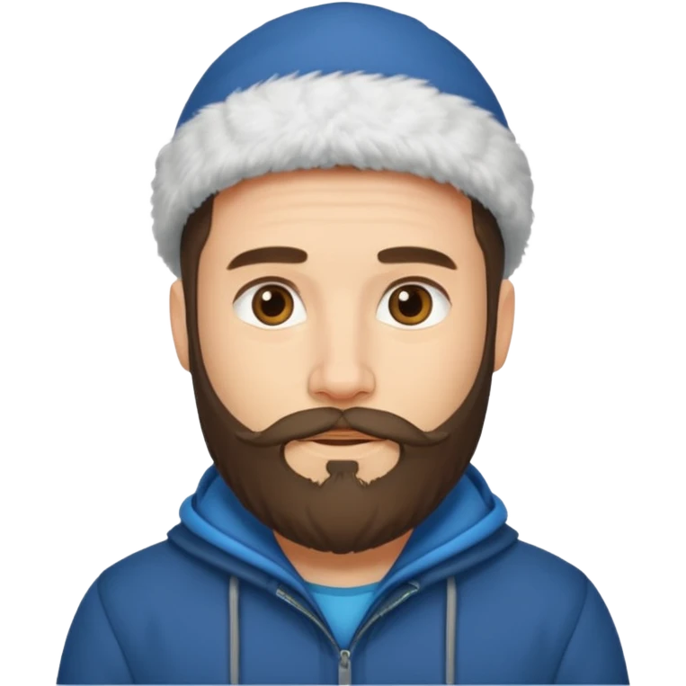 cübbe giyen takkeli sakallı bir insan emojisi emoji