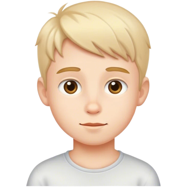 A cute boy emoji