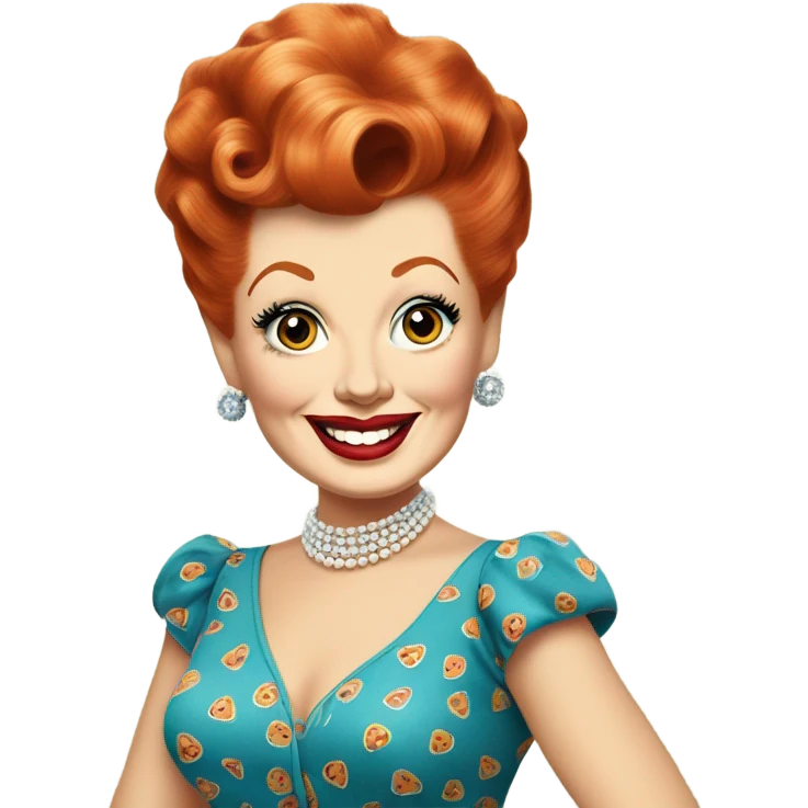 lucille ball emoji