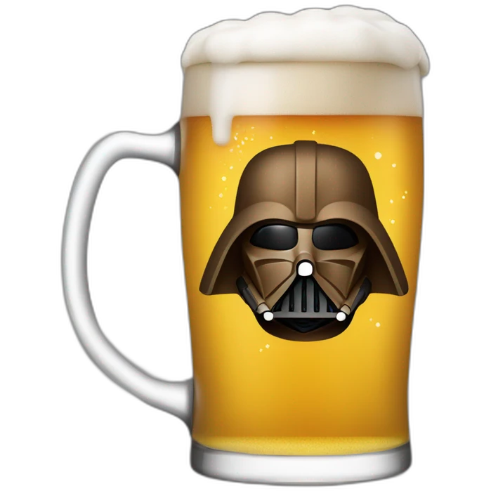 Stars Wars qui bois une bière emoji