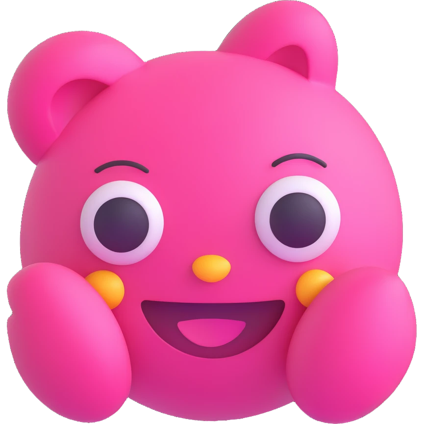 pink emoji emoji