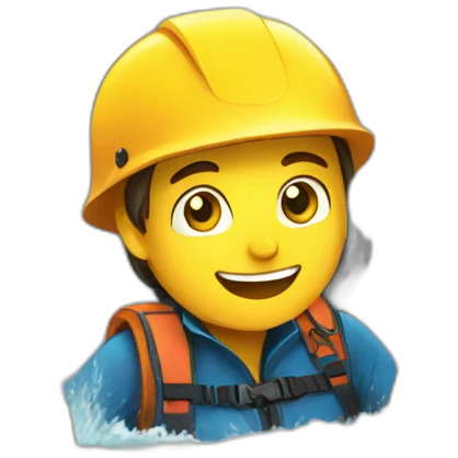 Canyoning emoji