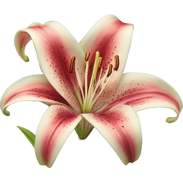 Stargazer lily emoji