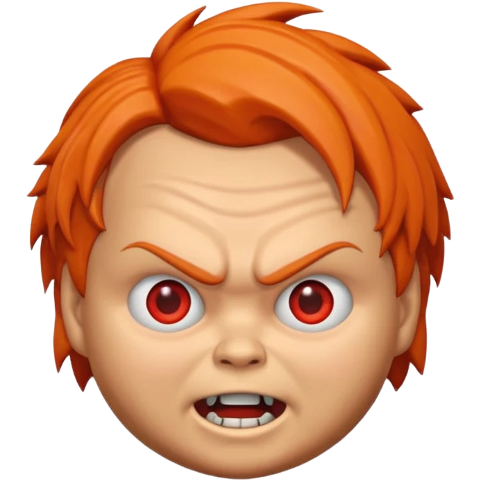 Un emojin de chuky emoji